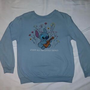 Disney Women's Blue Sweatshirt